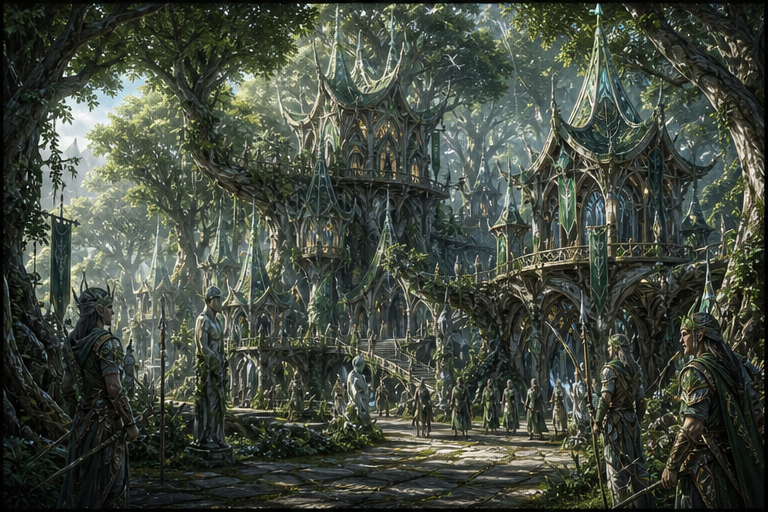 Galadhon in Silveroak Forest.