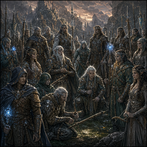 Silveroak Forest organisations illustration.